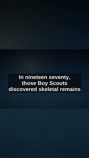 The Student Boy Scouts Found After 54 Years #truecrime #shorts