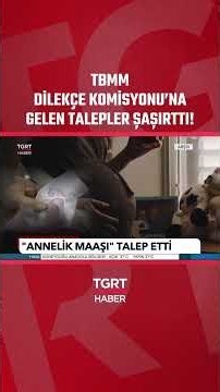 TBMM'ye İlginç Talepler #shorts