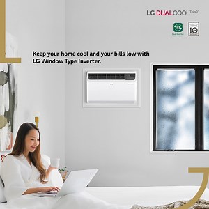 13 reactions · 25 shares | The LG Window Type Inverter has the right features you need to have a cool, laidback afternoon while saving on your energy bills! It has a Dual Inverter Compressor that uses energy efficiency so you can keep cool without the guilt. Find out more here: https://www.lg.com/ph/residential-air-conditioners #LG #LGHomeAppliances #AirConditioner | LG Global | Facebook