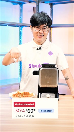 🧇 Ninja's viral vertical waffle maker is on sale right now, just ahead of Prime Day 🧇