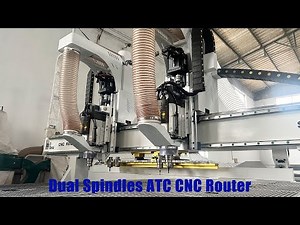 STYLECNC Dual Spindles ATC CNC Router