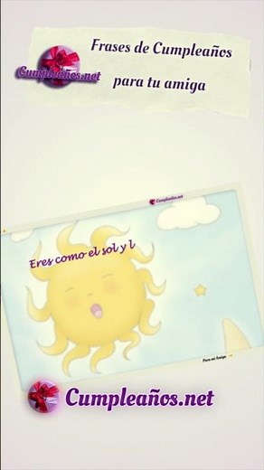 🦄 ╠ BONITAS FRASES ╣ de Cumpleaños para una AMIGA 💛