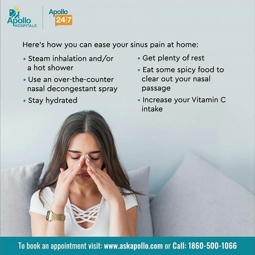 What causes Sinus problems? | Can Sinus be cured? | Apollo Hospitals