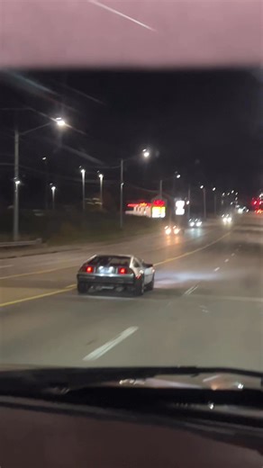 The DeLorean Motor Company (DMC) was an American automobile manufacturer formed by automobile industry executive John DeLorean in 1975.[1] It produced just one model, from early 1981 to late 1982—the stainless steel DeLorean sports car featuring gull-wing doors. Its history was brief and turbulent, ending in receivership and bankruptcy in 1982. In October 1982, John DeLorean was videotaped in a sting operation agreeing to bankroll drug trafficking, but was acquitted at the subsequent trial on th