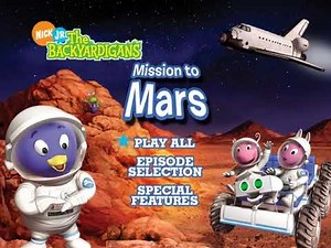 Backyardigans - Mission to Mars - DVD Menu Walkthrough