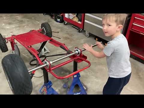 1" Solid Axle Install on Manco Go Kart