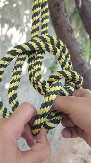 Bowline on a Bight | Easy knot for beginner's