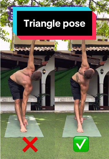 Mastering the Triangle Pose for Core Stability