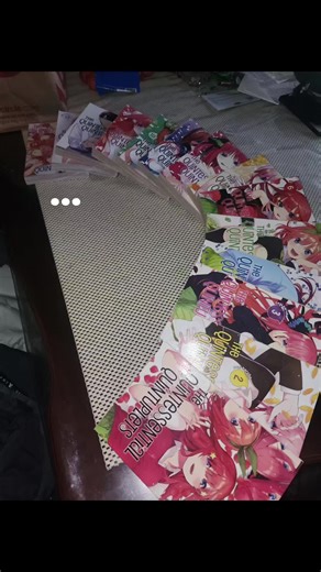 Miku's Manga Spread: Quintessential Quintuplets Unveiled