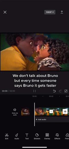We dont talk about Bruno but every time someone says Bruno, it gets faster #wedonttalkaboutbruno #bruno #madrigal #encanto #fypシ #foryoupage