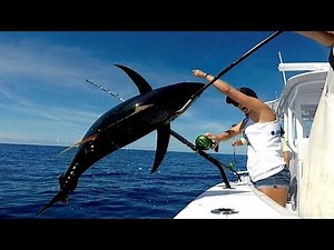 GIANT Tuna! Homemade Sushi (CATCH CLEAN COOK) Lucaya, Bahamas