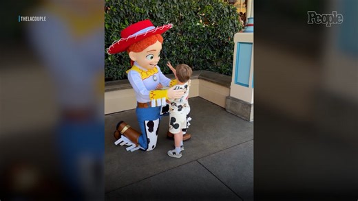 Boy who was born deaf talks to Disney character in ASL. What happens next catches his parents completely off guard