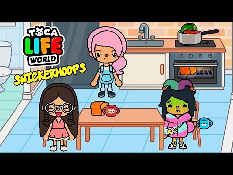 Snicker Hoops Playing TOCA BOCA for the FIRST TIME | Games to Play | Sparklies Gaming