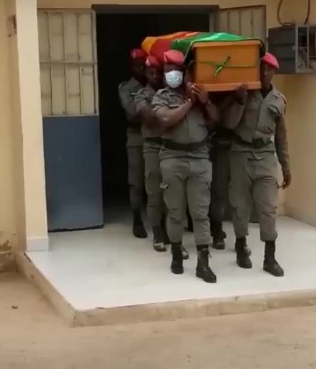 Military Procession with Honor for the Fallen