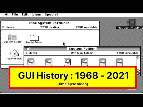 History of GUI (1968-2020) | Apple | Microsoft | Xerox & More