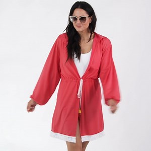 Watch Women's Sun Protection Beach Robe UPF 50 on Amazon Live