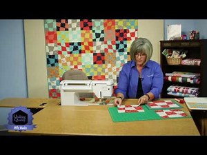 Quilting Quickly: Willy Wonky -- Wonky Nine Patch Quilt Pattern