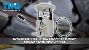 How to Replace Fuel Pump Module Assembly 2013-2020 Ford Fusion 20L L4
