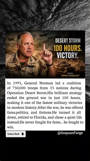The General Who Won a War in 100 Hours | True Story