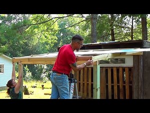 Lean-to Roof Build