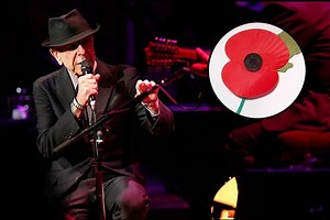 Listen to Leonard Cohen Recite Veterans Day Poem ‘In Flanders Field’ (Video)