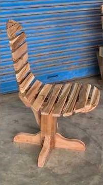 Amazing Wooden Rocking Chair Made by Hand | Creative Woodworking Skills 🪵✨