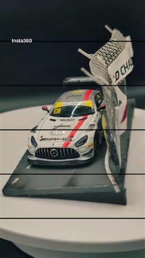 [KIRINBEER DIORAMA] 1:64 MERCEDES AMG GT3 - MACAU GRAND PRIX [Hand Made] #ジオラマ #diorama #minigt #diy