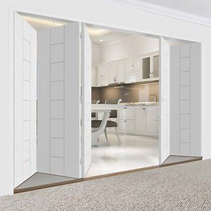 [Hot Item] Sliding Without Metal Steel Others Folding Doors Glass Bifold Fold Door ODM