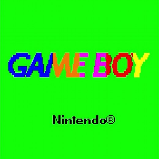 Nintendo Game Boy Startup Intro (Green Screen)