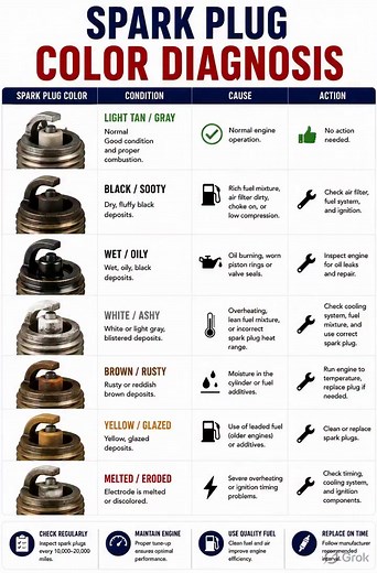 Spark Plug Colour Diagnosis: Identify Engine Issues by Plug Color