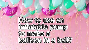 Balloon Stuffing Machine with Gift Filling Balloons Party Decoration Fill Bobo Ballon Customized Logo Stuffer Machine Kit