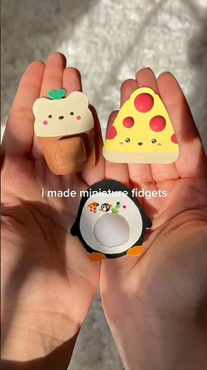 Mini DIY Fidgets?!! #Fidgets #ASMR