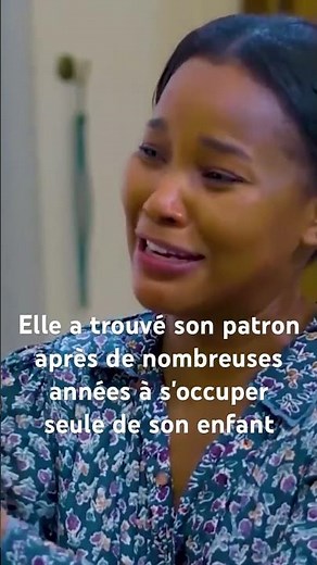 Elle a trouvé son patron après de nombreuses années à s'occuper seule de son enfant
