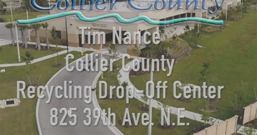 Collier County announces newest recycling drop off center