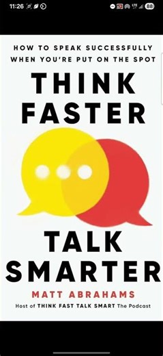 Think Faster, Talk Smarter by Matt #BusinessGrowth