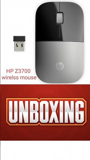 HP Z3700 WIRELESS MOUSE #unboxing #shortsfeed #gadgets #technology #computer #laptop #electronic