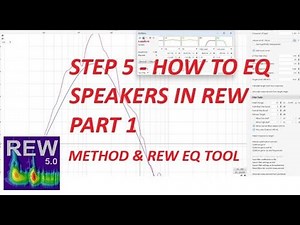 REW - Car Audio Tuning - Step 5 - How to EQ Speakers in REW (Part 1)
