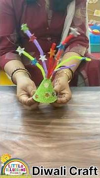 Diwali Craft Ideas For Preschool Kids | Make Your Own Firecrackers 🧨🎉