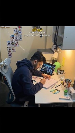 📚UPSC Study Vlog #shorts | Railway To UPSC CSE | MOTIVATION🦍