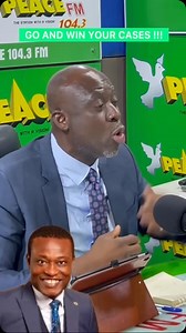 1.3K views · 99 reactions | Go And Win Your Cases!!! - Lawyer Isaac Boamah Nyarko Fires OSP #kokrokoo | Peace 104.3 FM | Facebook