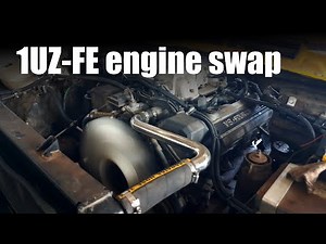 1UZ-FE conversion on Range Rover Classic