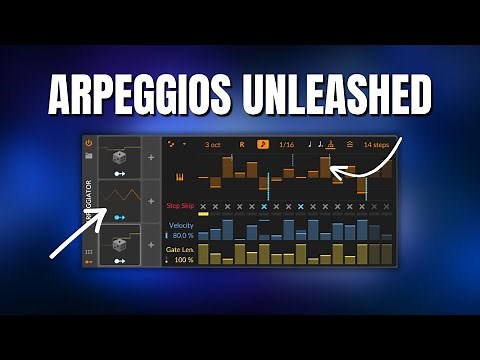 Transform Your Music with Bitwig's Arpeggiator: Enchanting Rhythms and Blissful Harmonies