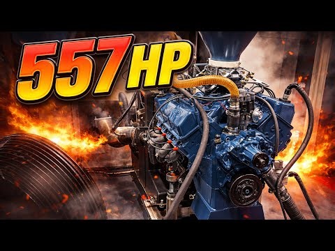 557HP Hydraulic Roller Competition Engines DIY Kit Dyno Test