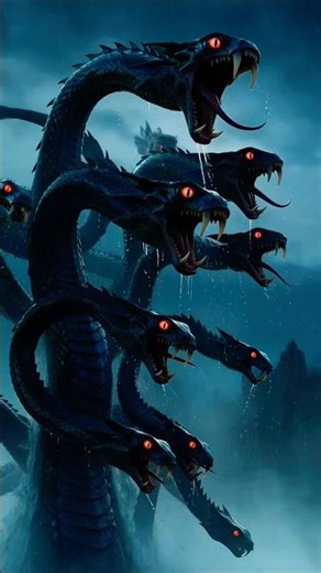 Hydra AI Video 🌊 #hydra #seamonster #aivideo #aishorts