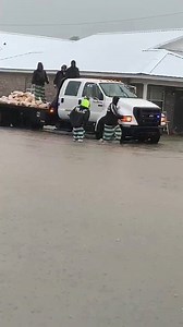 TAKE A LOOK: The storms caused flash flooding in Panola County. Inmates assisted with distributing sandbags at an apartment complex in Como. Courtesy: MEMA https://bit.ly/2xgs0KC | WJTV 12 News