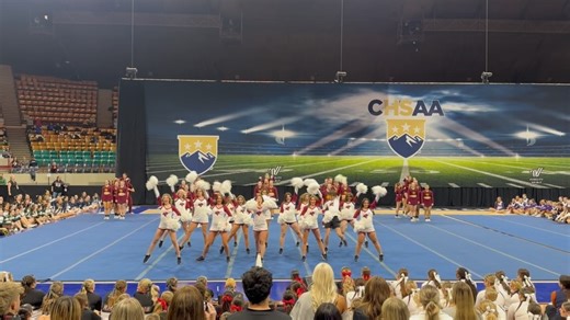 CMesaU Cheerleading on Instagram: "Highlights from state 2025 ❤️🖤 what a weekend filled with incredible talent 🤘🏻"