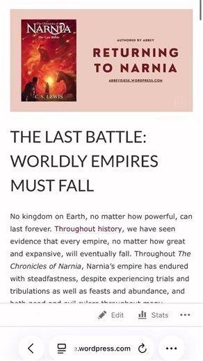 The Last Battle: Worldly empires must fall #books #booktube #blogs #blog #fantasy #cslewis #narnia