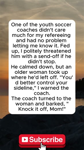 Sideline Control #sportsjokes #funny #englishjokes #lol #soccerhumor #referee #storyjokes