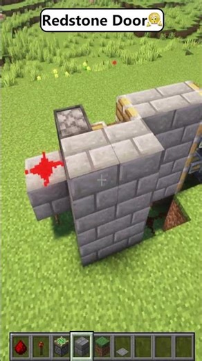🔥 Minecraft: Redstone Door 🔥 #shorts #minecraft #viral