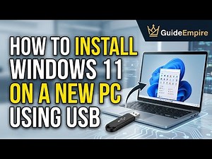 How to Install Windows 11 on a New PC Using USB – Full Guide 2026